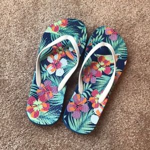 Tropical Old Navy Flip Flops